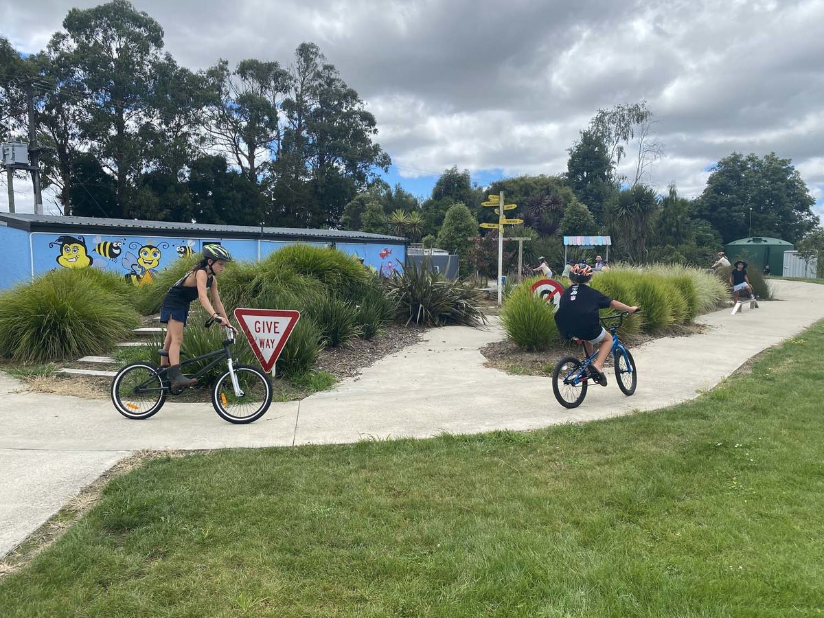 cycling at the campus