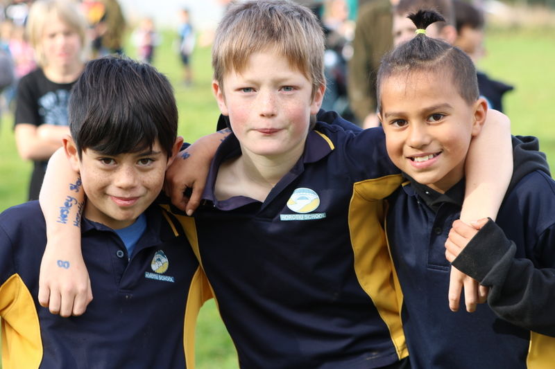 children at the school
